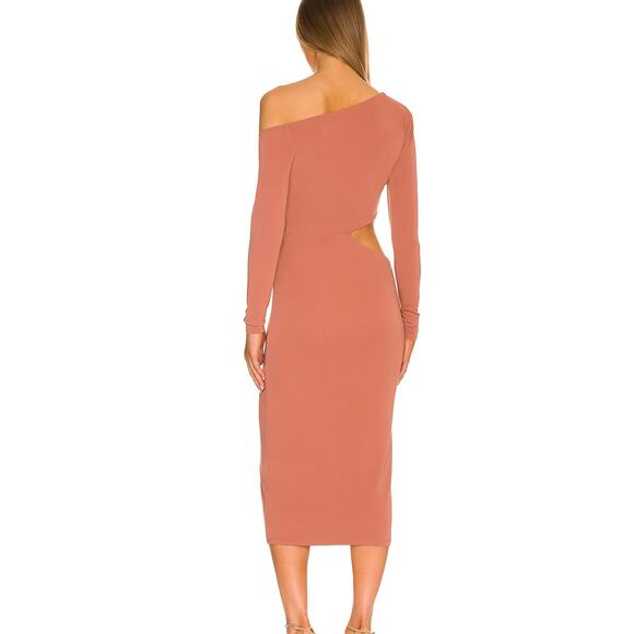 Not Yours To Keep River Midi Dress Rosewood Womens Size XXS Revolve - Picture 2 of 16